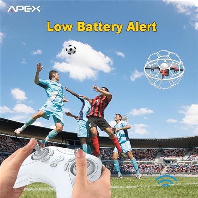 ਮੁਕਾਬਲੇ ਦੀ ਸਿਖਲਾਈ ਲਈ ਬੁਰਸ਼ ਫੁਟਬਾਲ ਡਰੋਨ